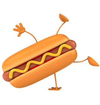 happy hot dog